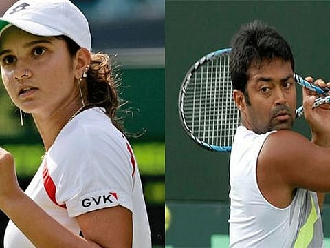 Indian tennis fans will keenly follow the fortunes of Leander Paes (right) and Sania Mirza in Melbourne for different reasons.