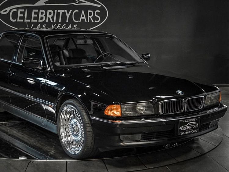 The BMW 7 Series in which US rapper Tupac Shakur was fatally shot is up for sale... 