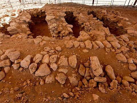 The Geological Park in Al Buhais, Sharjah. Photo: Ahmed Ramzan/ Gulf News