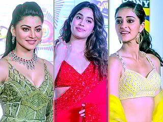 Bollywood stars appear in their stylish best at the 'Umang', a Mumbai Police show