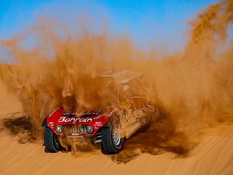 Look: Breathtaking photos from the Dakar rally 2020 