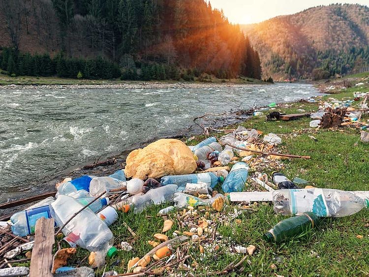 Plastic waste