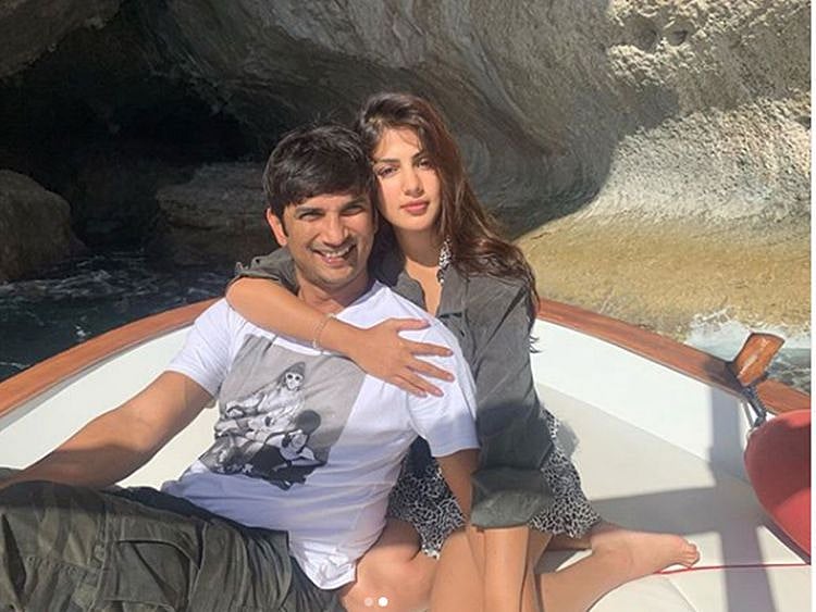 Sushant Singh Rajput and Rhea Chakraborty