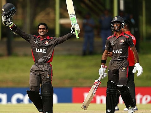UAE Under-19 top-order batsman Jonathan Figy.