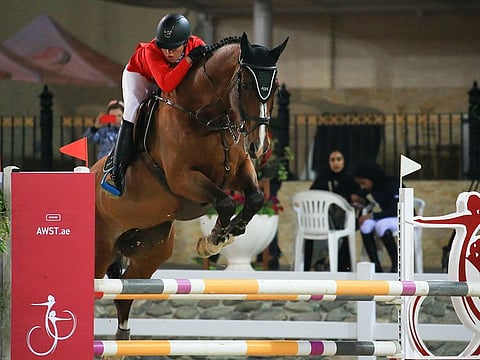 Lebanon and the Comoros will compete in show jumping at the AWST.