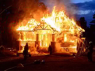 Two killed as jilted lover set afire house in Andhra