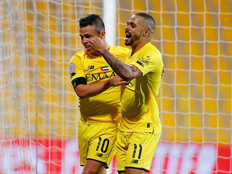 Al Wasl defeated Kalba 2-0 in the AGL