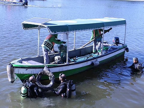Divers taking part at the latest Sharjah Museums Authority’s annual Marine Clean-up campaign, which falls under the authority’s social responsibility initiative "Because We Care", have successfully removed 440 kilograms of marine waste from the bottom of Khalid Lagoon in Sharjah.

As many as 42 divers and a crowd of volunteers from Sharjah Aquarium and Emirates Diving Institute participated in the 10th campaign which kicked off recently from Khalid Lagoon.