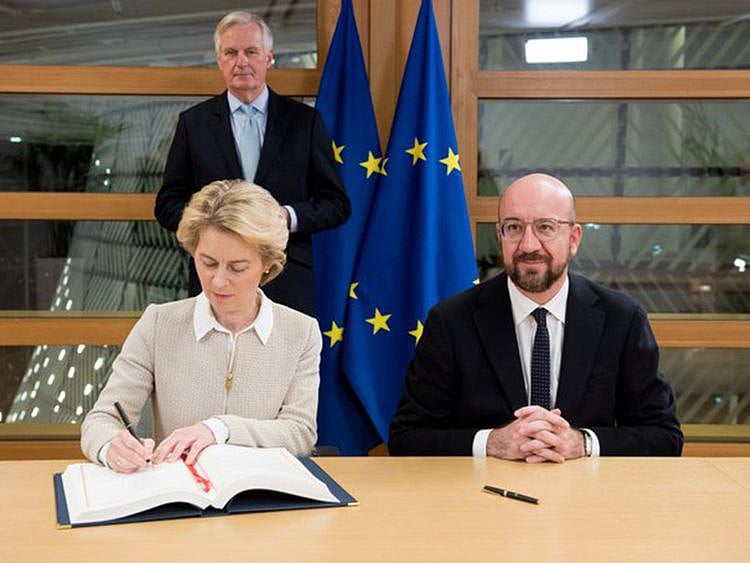 Brexit deal signed