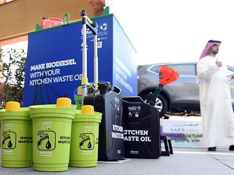 Launch of “Together for Recycling Cooking Oil" Campaign on Al Raha Gardens Community  