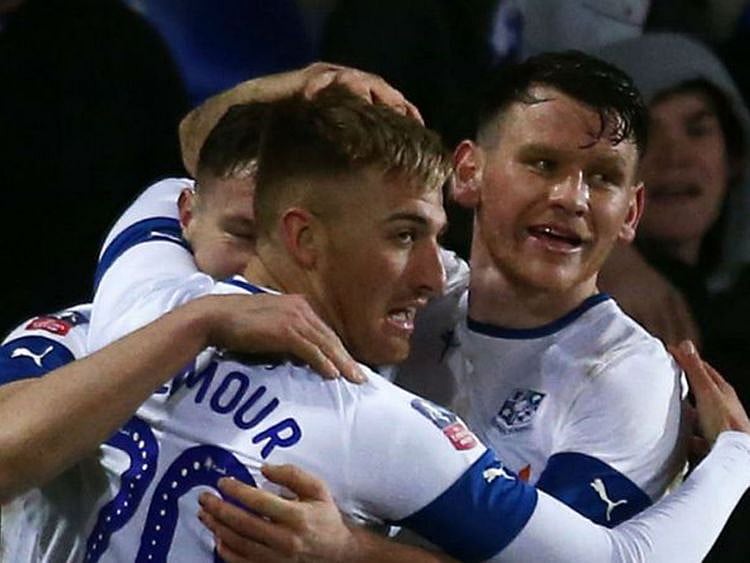 Tranmere Rovers defeated Watford 2-1 at Prenton Park.