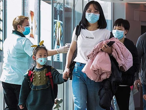 China is taking measures to contain the coronavirus.