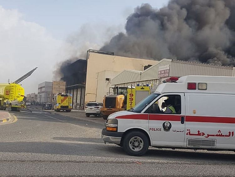 ajman fire