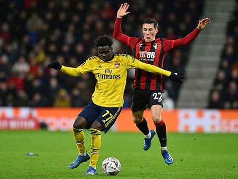 Arsenal defeated Bournemouth 2-1 in the FA Cup.