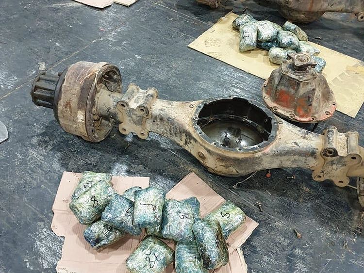 Dubai Customs Crystal Meth 