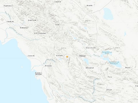 An earthquake in Iran on Tuesday measured 4.9 on the Richter scale, NCMS said