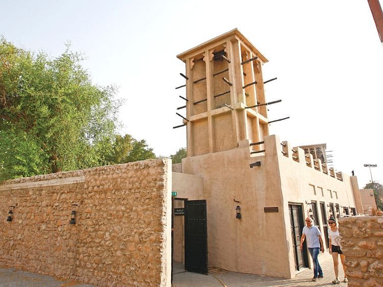 PW-200128_old dubai architecture_web_Bastakiya Heritage area_archives-1580205785971