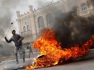 Pictures: Palestinians protest Trump's Mideast peace plan