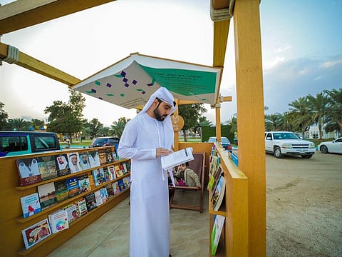 Mobile Beach Library brings a wave of books to Kalba’s beachgoers