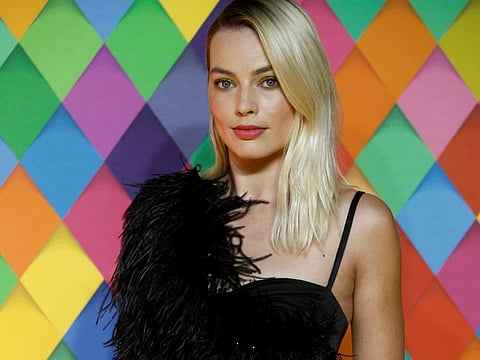 Cast member Margot Robbie poses as she arrives to attend the world premiere of "Birds of Prey: And the Fantabulous Emancipation of One Harley Quinn", in London, Britain, January 29, 2020.