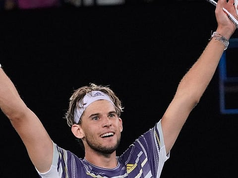Austria's Dominic Thiem set up a final clash with Novak Djokovic, the man with an awesome record in Australian Open.
