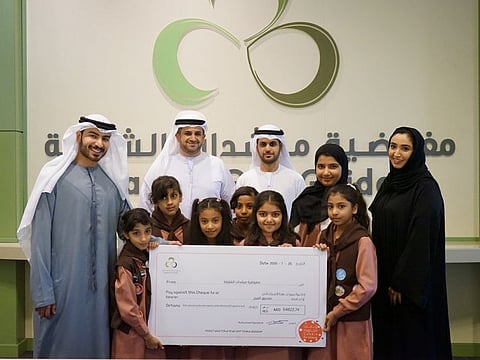 “ Sharjah Girl Guides raise AED 54,000 to aid debt-ridden prisoners