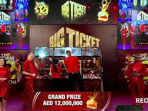 Winner of the 12 million Big Ticket Abu Dhabi raffle.