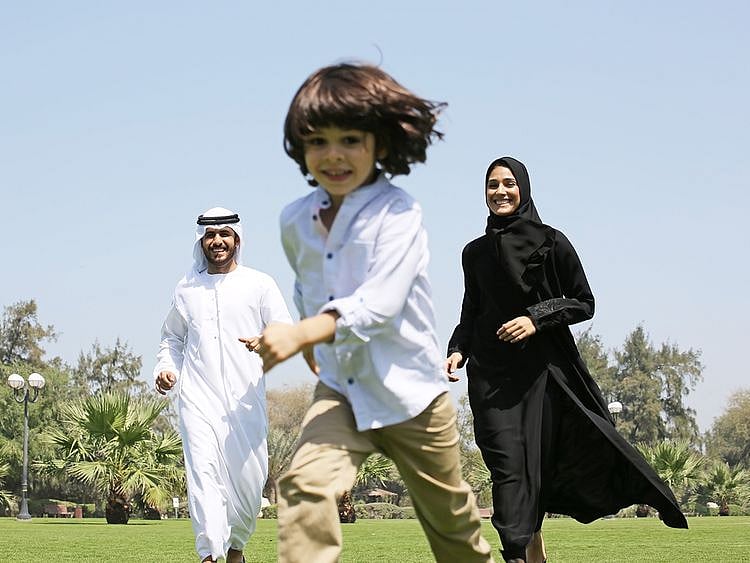 Dubai Health Authority Walking exercise