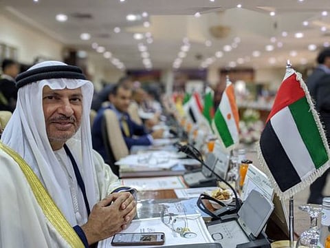 Gargash at the OIC meeting in Jeddah