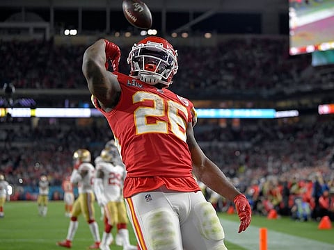 Kansas City Chiefs' Damien Williams 