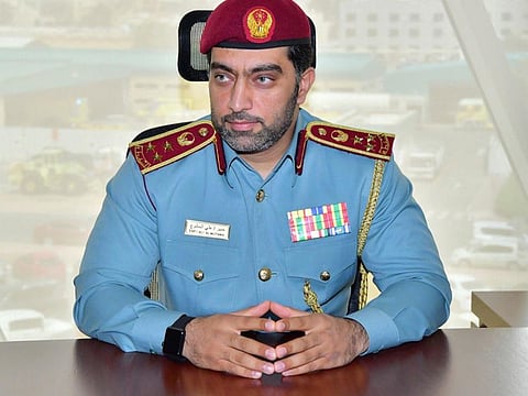 Brigadier Expert Ali Hassan Al Mutawa, assistant director for Fire and Rescue at Dubai Civil Defence