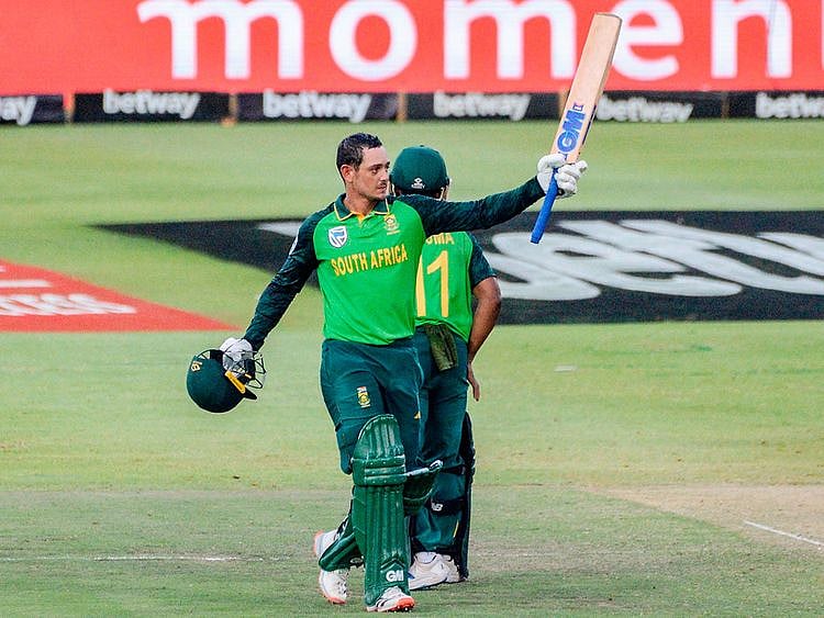 South Africa's Quinton de Kock