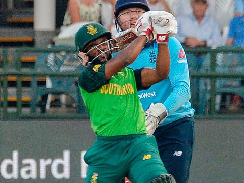South Africa's Temba Bavuma 