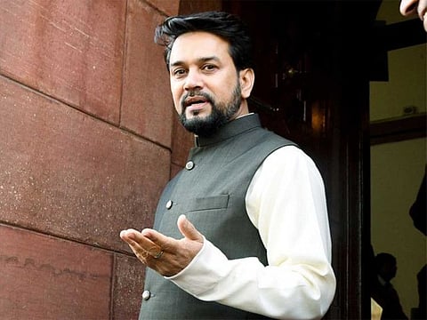 Minister of State for Finance Anurag Thakur
