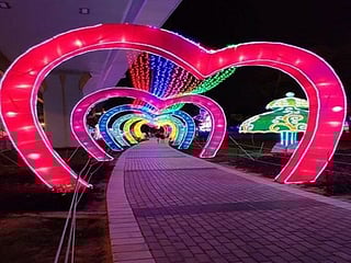 Photos: Gulf News readers share pictures of Sharjah Light Festival, fireworks and city lights