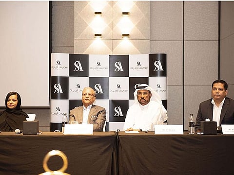 Present at the inauguration of the new store were Ali Ibrahim, Deputy Director General, Department of Economic Development (DED); Hussein Adam Ali, Chairman, Swiss Arabian Perfumes Group; Nabeel Adam Ali, Director, Swiss Arabian Perfumes Group; Nader Adam Ali, Director, Swiss Arabian Perfumes Group; Nayla Al Khaja, CEO of Nayla Al Khaja Films