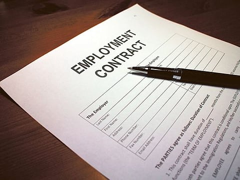 When can you get a labour ban in the UAE?