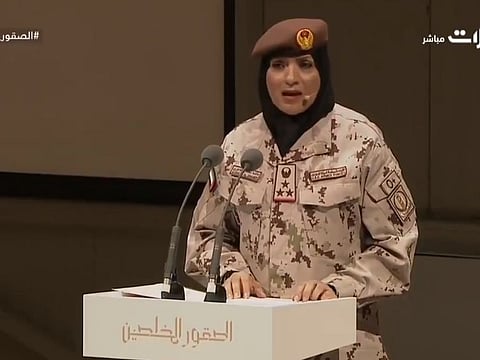 Watch: Speech from returning female UAE soldier wins nation’s heart