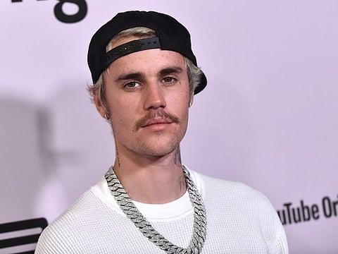 Canadian singer Justin Bieber arrives for YouTube Originals' "Justin Bieber: Seasons" premiere at the Regency Bruin Theatre in Los Angeles on January 27, 2020.  / AFP / LISA O'CONNOR