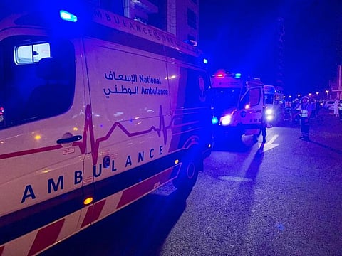 Five injured in Umm Al Quwain building fire