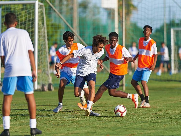 Action from the du LaLiga HPC squad's camp held in Marbella, Spain.