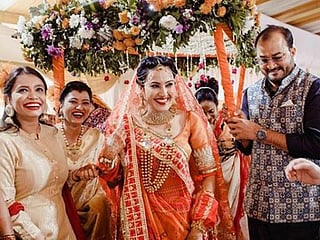 Inside TV actress Kamya Panjabi's big Indian wedding