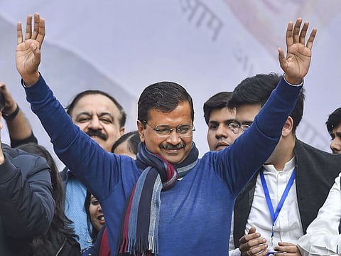 Delhi Chief Minister and Aam Aadmi Party chief Arvind Kejriwal 