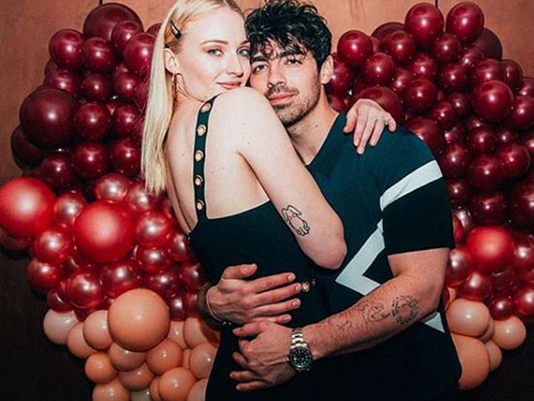 Sophie Turner and Joe Jonas