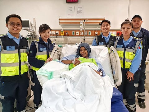 National Ambulance Crews Respond to Emergency Home Birth in Ajman