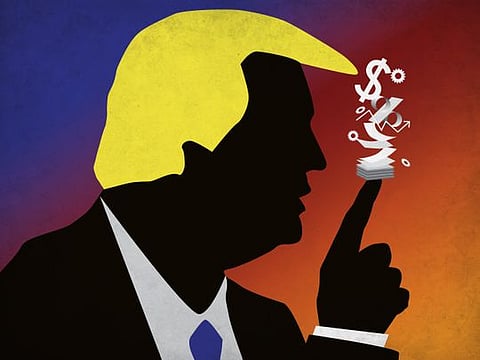 Ahead of an all-out re-election campaign, the US economy is humming along nicely. 