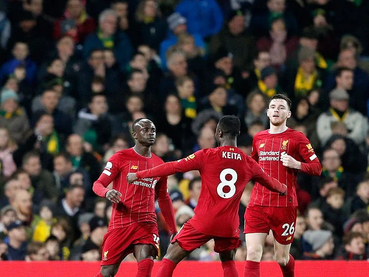 Liverpool v Norwich