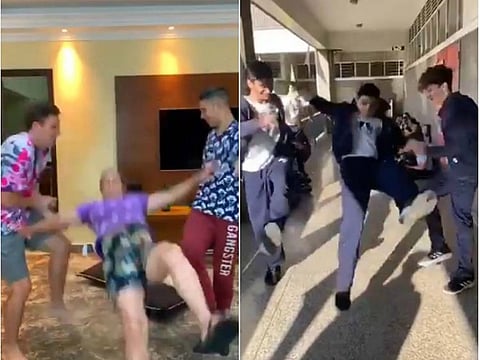 The skull breaker challenge is the latest trend online 