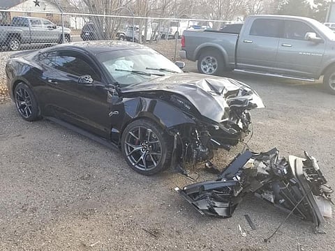 According to Grage's account of what happened on Facebook, the car was taken out by a mechanic's apprentice and his friend after the supercharger had been installed and then it met with a serious accident...