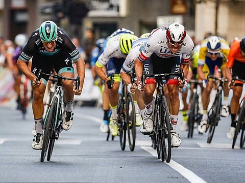 Kristoff finishes second in Almeria